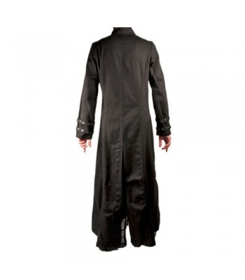 Men Handmade Pinhead HELLRAISER Coat Gothic Vampire Punk Mens Long Trench Coat (2025)